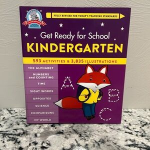 Kindergarten learning activity book